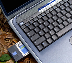 Le disque dur de l'ordinateur portable